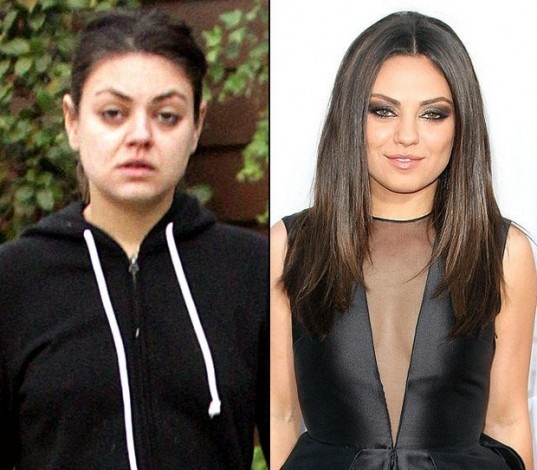 Mỹ nhân Hollywood có đẹp khi không trang điểm? - 8 Mila Kunis