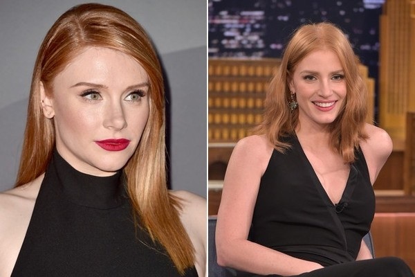 Kinh ngạc với những “sao” giống nhau như chị em ruột - 9 Bryce Dallas Howard và Jessica Chastain