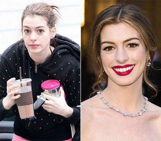 Mỹ nhân Hollywood có đẹp khi không trang điểm? - 10 Anne Hathaway
