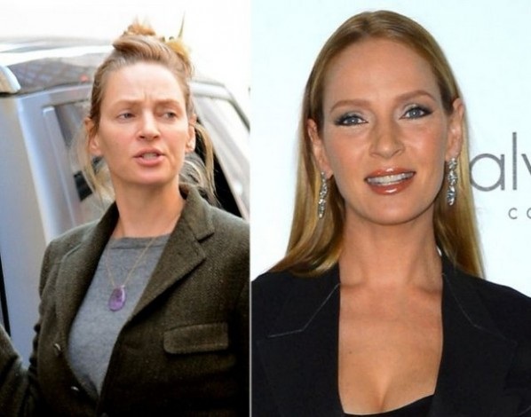 Mỹ nhân Hollywood có đẹp khi không trang điểm? - 19
Uma Thurman