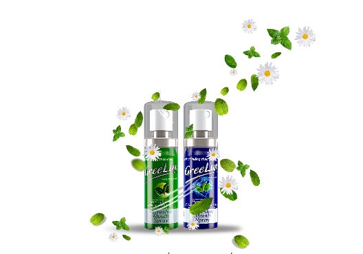 Hơi thở thơm mát tức thì với xịt thơm miệng thảo dược - 3
Xịt thơm miệng Greelux được bào chế từ các tinh chất thảo dược: bạc hà, trà xanh, cúc hoa, cam thảo, lô hội…