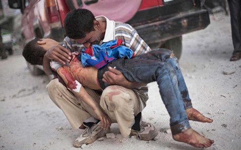 Người Pháp gốc Syria nói về cuộc chiến Syria và Chiến tranh Việt Nam - 2
Nỗi đau chiến tranh Syria. Ảnh: TheWhy.