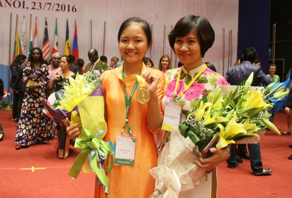 Chuyện cô gái mang Vàng cho đội Olympic Sinh học VN sau 16 năm chờ đợi - 2
Đây mới là tấm HC Vàng thứ 2 trong lịch sử tham dự Olympic Sinh học quốc tế của đoàn Việt Nam.