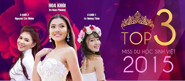 Top 5 sự kiện đáng chú ý nhất cộng đồng DHS Việt năm qua - 3
“Hương sắc Việt khắp năm châu hội tụ” qua Miss Du học sinh 2015.