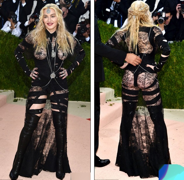 
Madonna hiếm khi thoát danh sách sao mặc xấu tại sự kiện thời trang Met gala
