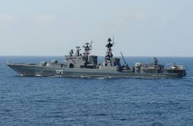 Nga đưa tàu chiến nào tới Biển Đông để tập trận? - 1
Tàu khu trục Admiral Vinogradov của Nga. (Ảnh: US Navy)