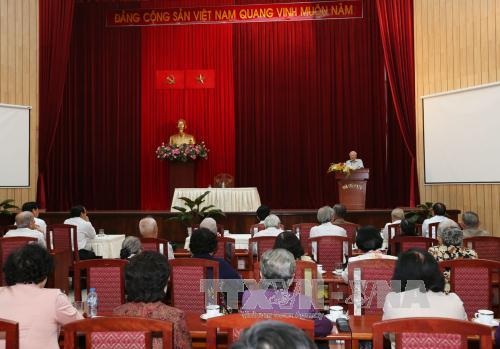 Báo cáo tình hình Biển Đông, Formosa với cán bộ cấp cao đã nghỉ hưu - 2
Toàn cảnh Hội nghị - (Ảnh: Trí Dũng - TTXVN)