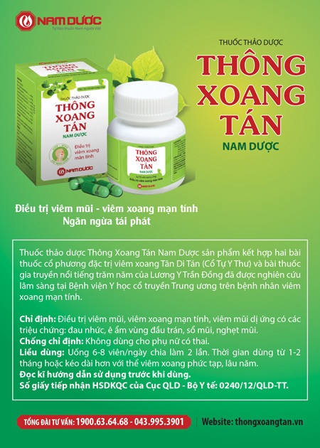 Viêm mũi mạn tính - hiểu đúng mới trị lành - 2 Viêm mũi mạn tính - hiểu đúng mới trị lành - 2