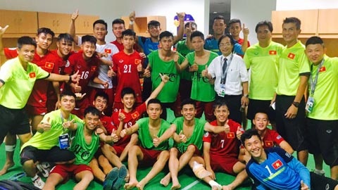 U16 Việt Nam muốn làm điều kỳ diệu như đội tuyển futsal - 1
U16 Việt Nam sẵn sàng làm nên điều kỳ diệu