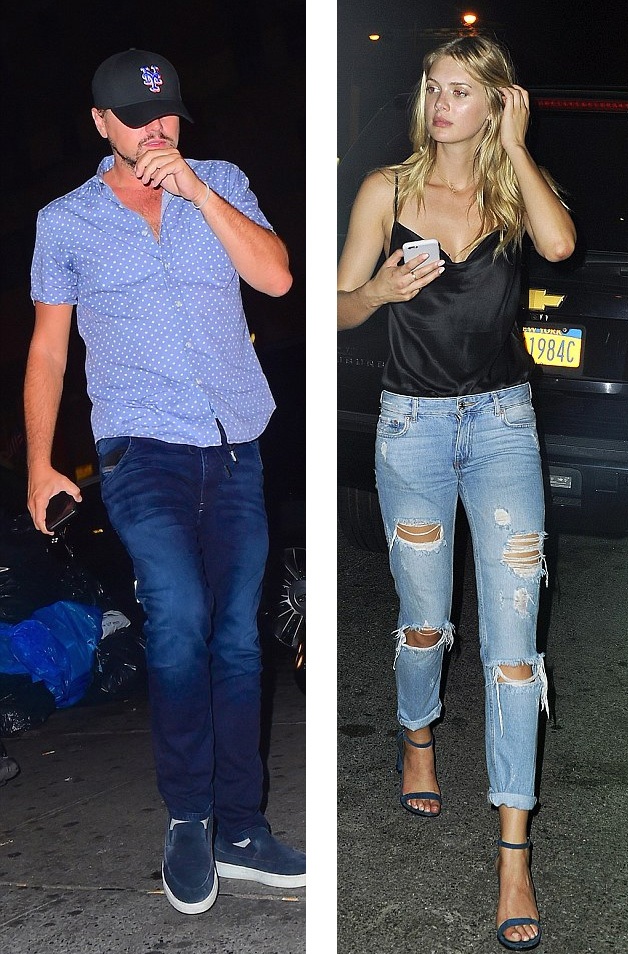 
Tối 7/8, Leonardo DiCaprio lại bị bắt gặp rời khỏi hộp đêm cùng một cô gái tóc vàng lạ mặt.
