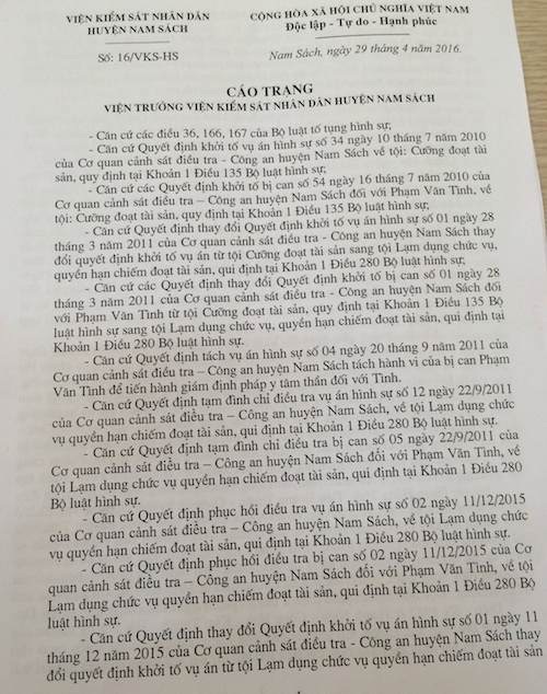 Hải Dương: Luật sư phân tích sự kỳ quặc vụ người dân thường bị khởi tố tội Lạm quyền - 5