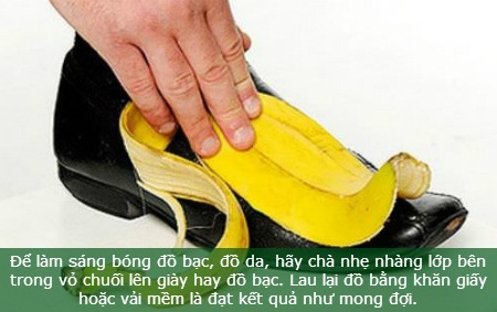 Mẹo hữu ích từ vỏ chuối ít khiến bạn bất ngờ - 7 Mẹo hữu ích từ vỏ chuối ít khiến bạn bất ngờ - 7
