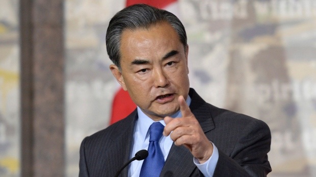 
Ngoại trưởng Trung Quốc Vương Nghị. (Ảnh: Canada Press)
