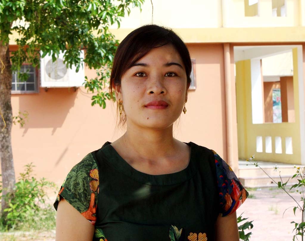 Chủ tịch Hội Liên hiệp Phụ nữ 20 tuổi - 1 27 tuổi, Vi Thị Mận đã có 7 năm làm Chủ tịch Hội LHPN xã miền núi Hữu Khuông (Tương Dương, Nghệ An).