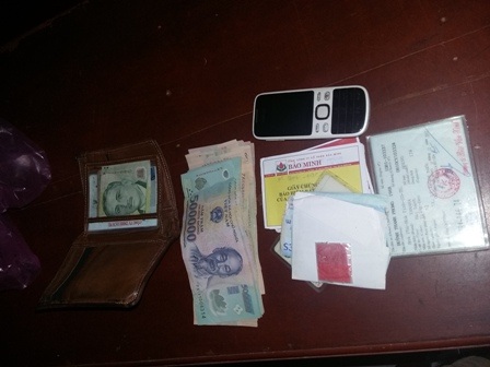 
Tang vật cơ quan công an thu giữ
