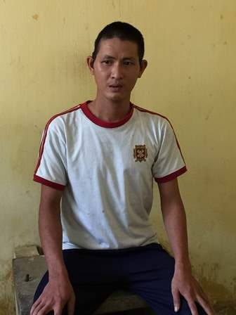 Đối tượng Tiền tại cơ quan công an