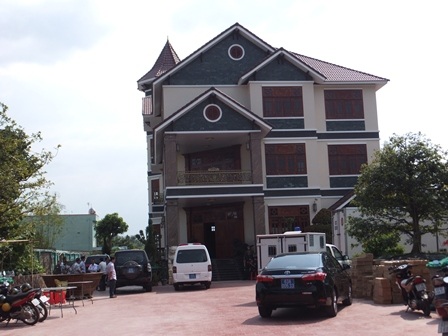 Căn biệt thự nơi xảy ra vụ việc