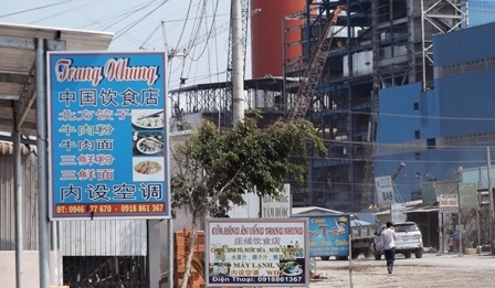 Lo ngại “phố Trung Quốc” tại Nhà máy nhiệt điện Duyên Hải - 2
