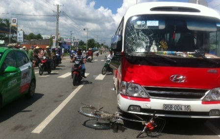 Hiện trường vụ tai nạn