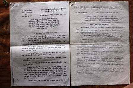 Sau gần 20 mỏi mòn chờ thi hành, giờ quyết định lại bị kiến nghị thu hồi