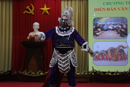 Độc đáo mặt nạ, mão trong sân khấu dân gian của đồng bào Khmer - 4