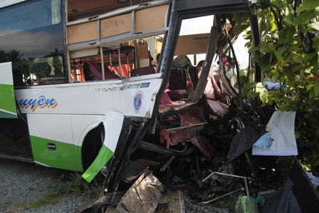 Hiện trường vụ tai nạn