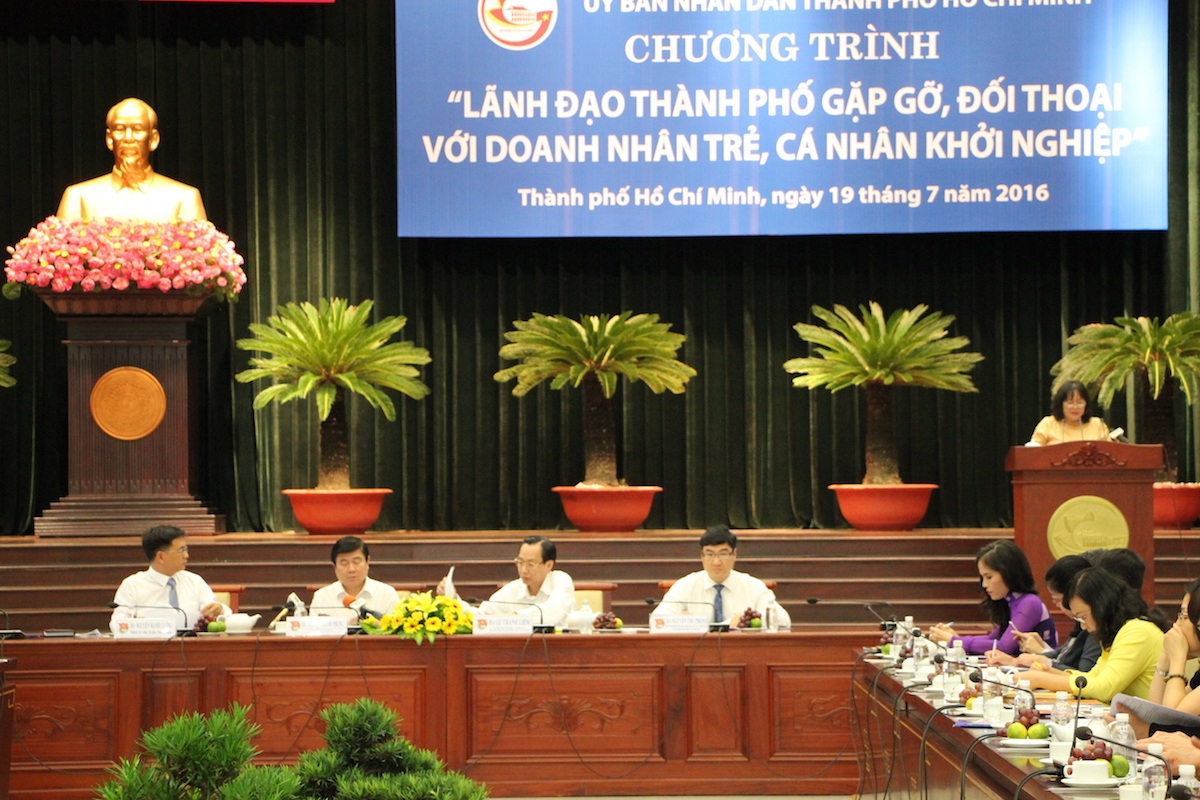 Lãnh đạo TPHCM cam kết hỗ trợ tốt nhất cho các bạn trẻ khởi nghiệp