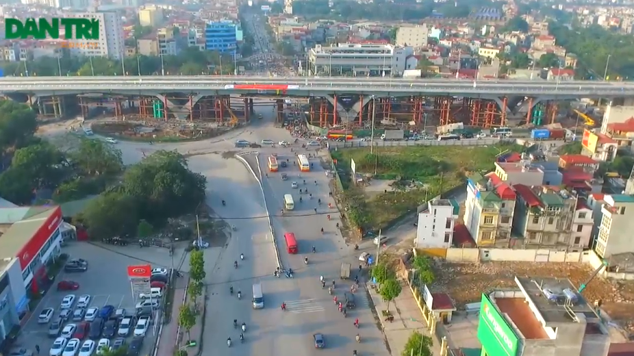 Đây là một trong 13 dự án trọng điểm của thành phố Hà Nội được khởi công ngày 6/5/2014.