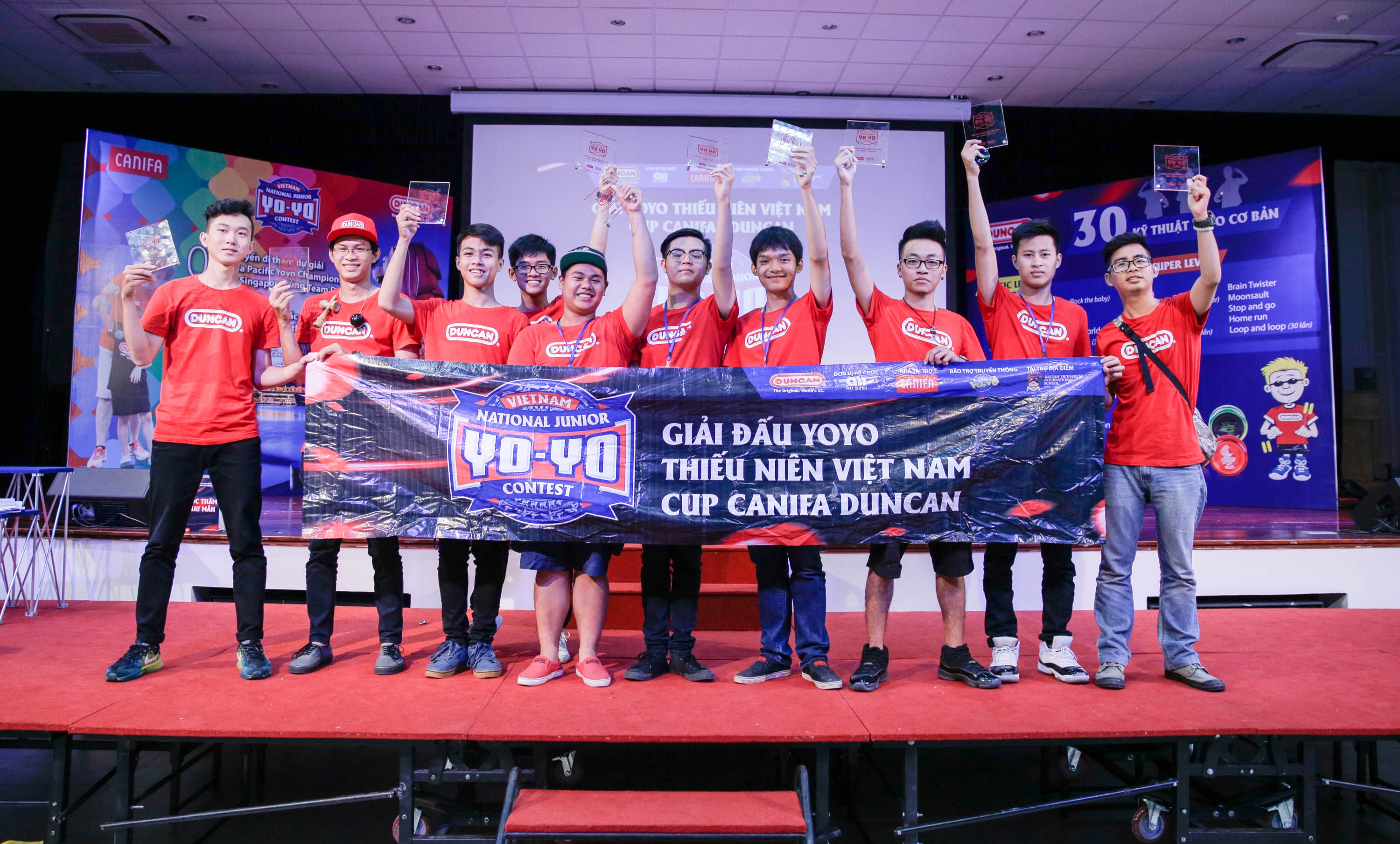 Ấn tượng với chung kết giải đấu YoYo thiếu niên cup CANIFA - DUNCAN - 14 Trận chung kết giải đấu YOYO thiếu niên Việt Nam tuy đã kết thúc, và đây chính là bước đệm để các bạn nhỏ có thể tự tin bước vào những giải đấu lớn hơn trong nước và thế giới trong tương lai.