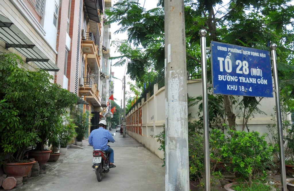 Bức tranh gốm đã mang đến một diện mạo hoàn toàn mới cho người dân nơi đây