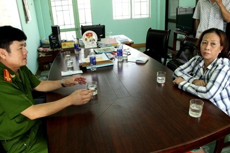 Công an phường Mỹ An đã xin lỗi bà Khả vào sáng 3/12