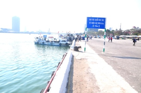 Bến cảng Sông Hàn sẽ là nơi các thuyền buồm đỗ trong những ngày ở Đà Nẵng