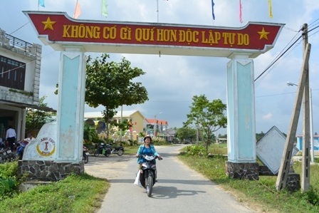 Công nhận 1 huyện, 1 thị xã của Quảng Nam đạt chuẩn nông thôn mới - 2 Thị xã Điện Bàn khang trang, sạch đẹp hơn trong quá trình xây dựng NTM
