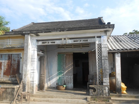 Căn nhà ông Lê Kén - chồng cụ Bôi