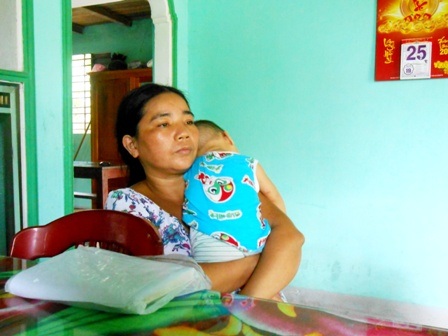 Chị Lệ và cậu con út