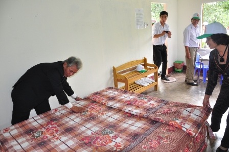 Những ngày đầu mới mở cửa, cũng có khách ở lại làng du lịch cộng đồng Mỹ Sơn nhưng hiện nay rất vắng khách