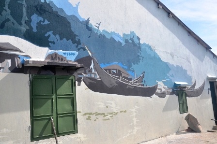 “Làng bích họa” góp phần vào phát triển văn hóa du lịch ở địa phương - 11