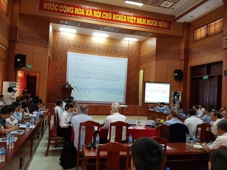 Khởi động dự án chống xói lở bờ biển Cửa Đại - 1 Các đại biểu dự hội thảo khởi động dự án