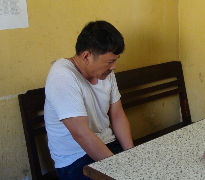 Lừa đảo người tàn tật bán vé số bằng vé trúng thưởng giả - 1 Đối tượng Nguyễn Văn Chín tại cơ quan công an