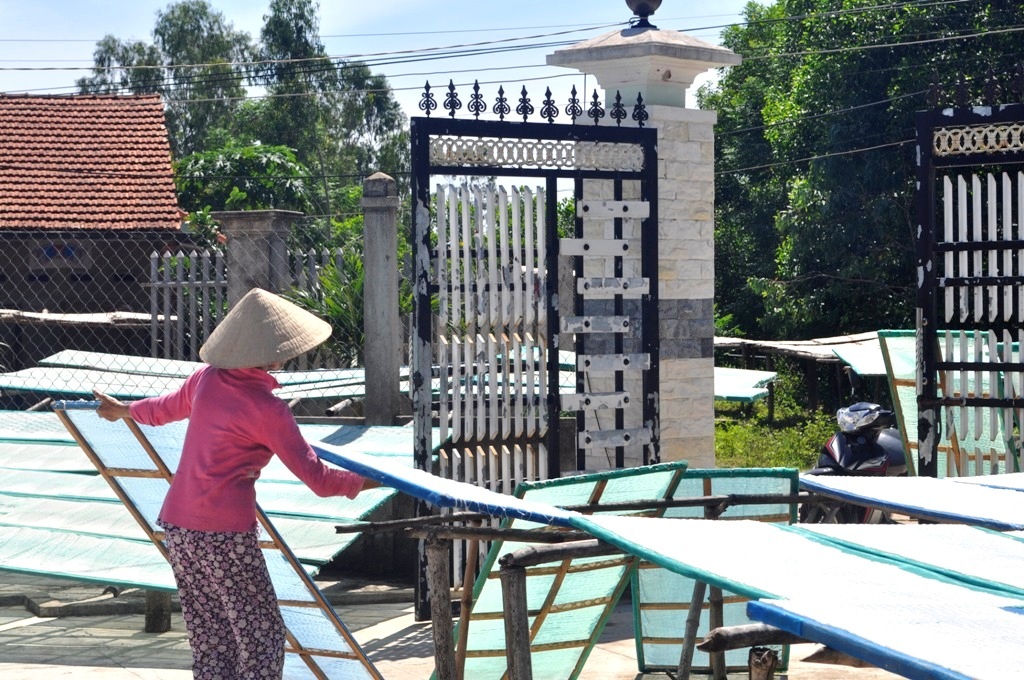 Phở sắn phải phơi cho tròn một nắng