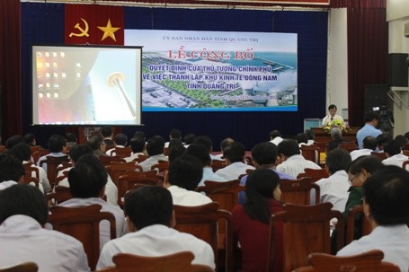 Buổi lễ công bố thành lập Khu kinh tế Đông Nam