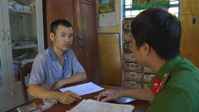 Trước khi bị bắt, đối tượng Khánh (ảnh) và Khiêm đã thực hiện trót lọt nhiều vị trộm cắp