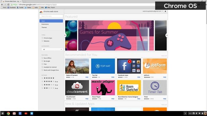 Nên mua Chromebooks hay laptop chạy Windows 10? - 4 Chrome Web Store