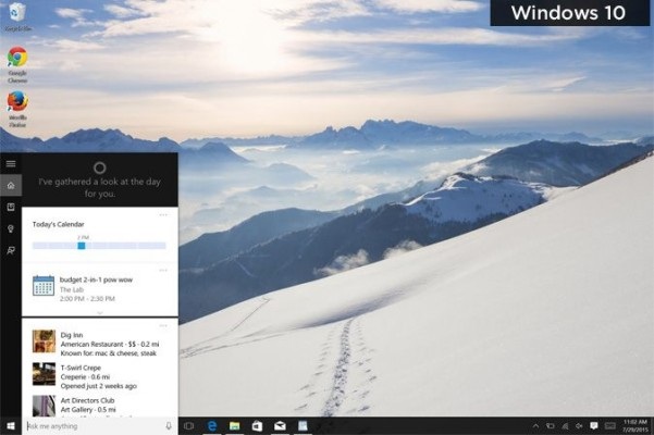 Nên mua Chromebooks hay laptop chạy Windows 10? - 5 Cortana