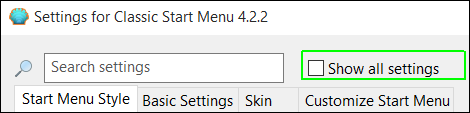 Cách tùy chỉnh để Windows 10 trông giống Windows 7 - 4 Check Show all settings