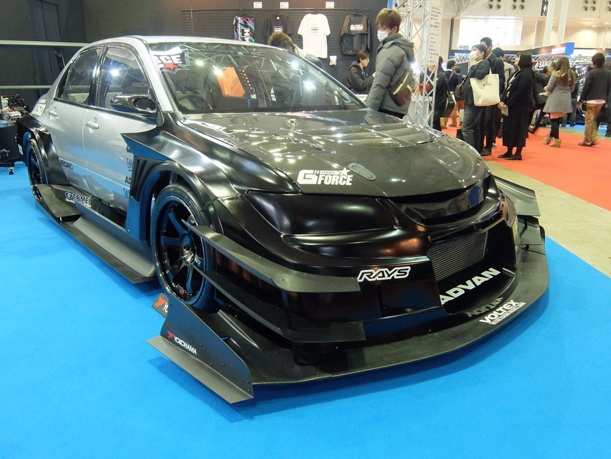 Những chiếc xe độ ấn tượng tại Tokyo Auto Salon 2016 - 16 Phiên bản độ mang tên Garage G- Force của chiếc Mitsubishi EVO