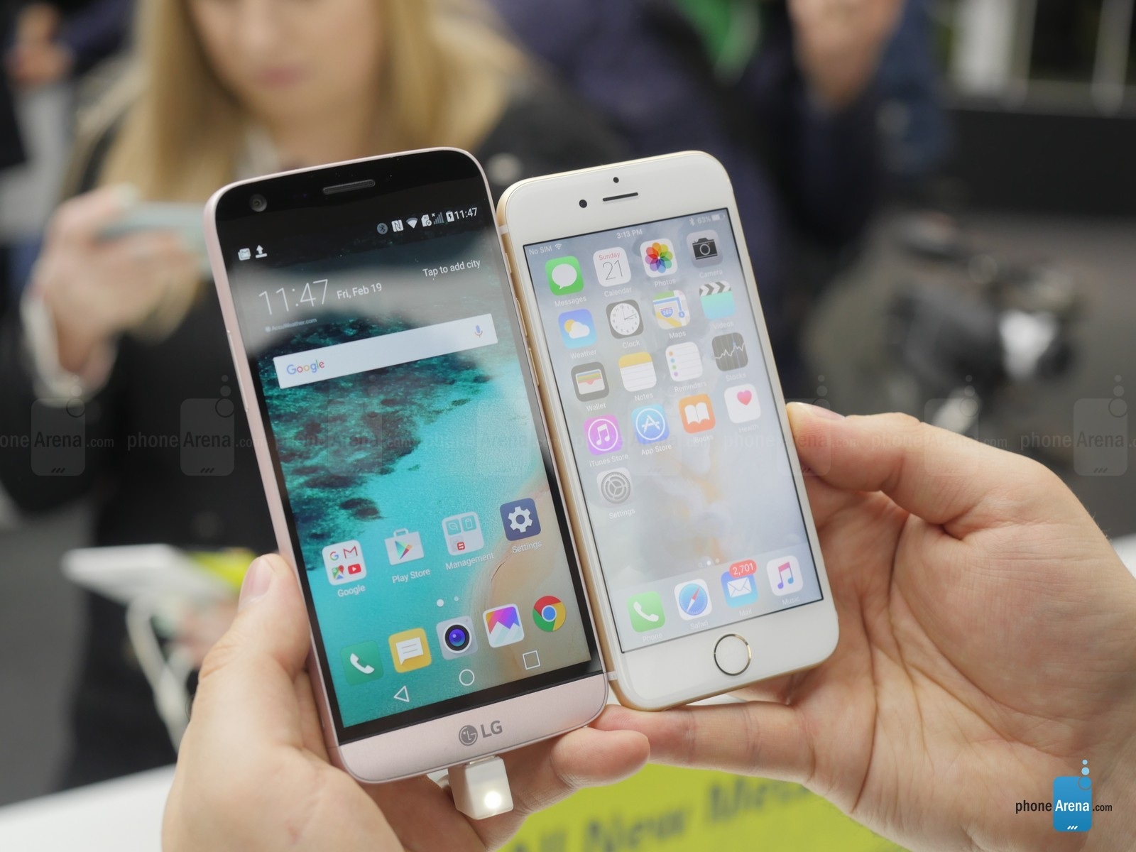 So sánh nhanh LG G5 và iPhone 6s - 1 So sánh nhanh LG G5 và iPhone 6s - 1