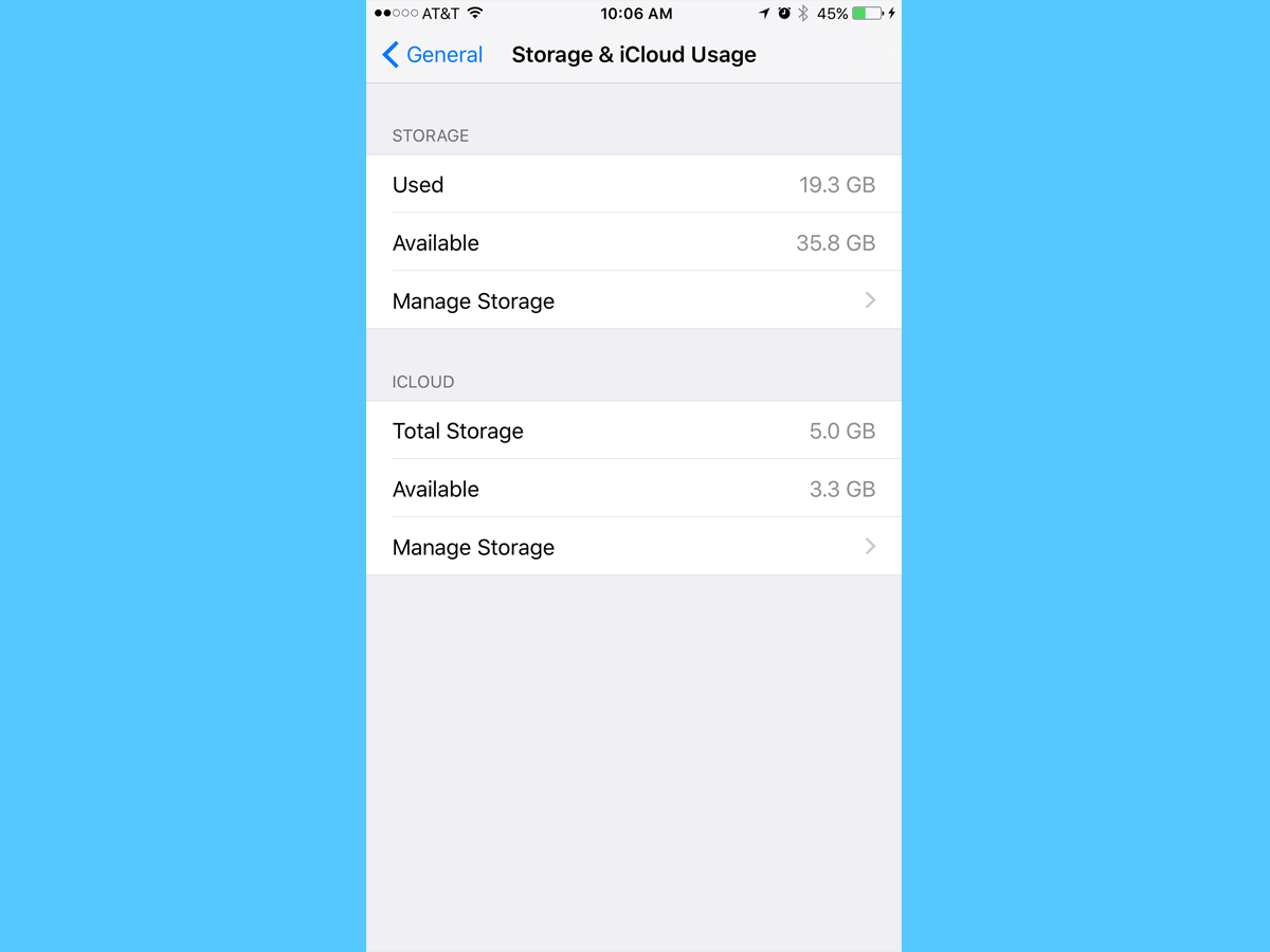 Thủ thuật đơn giản giúp bạn giải phóng tới 6GB bộ nhớ trống trên iPhone - 11 Sau thử nghiệm, có thể thấy rằng dung lượng bộ nhớ sử dụng đã giảm xuống còn 19,3GB, để lại hơn 6GB trống so với ban đầu