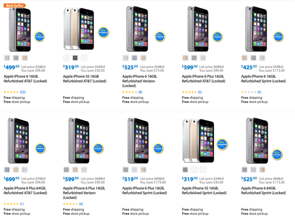 Samsung sẽ bắt đầu bán hàng "tân trang" từ đầu năm 2017 - 2 Apple cũng bán iPhone tân trang với giá rẻ hơn khoảng từ 30 - 40% so với hàng mới nguyên seal