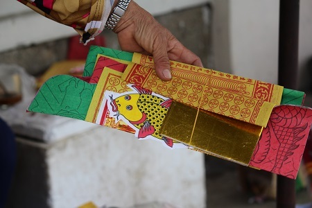 Bộ đồ cúng ông Công, ông Táo có hình cá chép